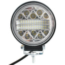 102W Round LED Strobe Work Lamp Offroad Car SUV Tractor Driving Fog Light