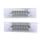 2PC License Number Plate Light Lamp 18-LED For VW Caddy Transporter Passat Golf