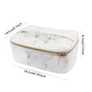 3 Pack Marble Makeup Bag Set Portable Toiletry Pouch Bag Waterproof Organiz M7O4