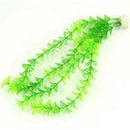 2x New Fish Tank Plastic Decor Aquarium Green Plants Water Grass Ornament Plant