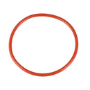 70 mm Outside Dia 3 mm thick Flexible Silicone O Ring Seal Brick Red J3P8