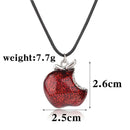 Regina Mill Red Poison   Once Upon A Time Necklace Pendant Charm Necklace JR