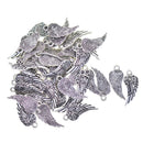 30x Alloy Angel Wings Pendants DIY Necklace Bracelet Jewelry Making Charms