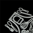 14pcs Kitchen Tools Metal Cutting Dies For DIY Scrapbooking Album Paper Card B&X