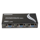 2Ports VGA Manual Sharing Switch Switcher Box Splitter Support widescreen