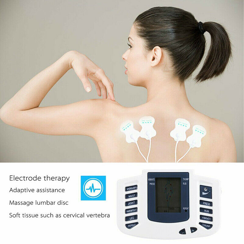 Electrical Muscle Massager Relax  Machine Tens Acupuncture Stimulator New  BX