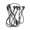 Vitoos 6 Ways Electrode Daisy Chain Harness Cable Copper Wire for Guitar Ef