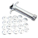 New 19 Discs Polymer Clay Fimo Extruder Gun Sculpey Sculpting Sugarcraf JUC