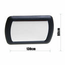 2PCS Black Clip on Car Sun Visor Vanity Mirror Sun-shading Cosmetic Mirror Autom