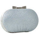 Wedding Bridal Beaded Women Evening Bag Chain Shoulder Handbags Elegant Rhi