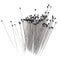 100pcs Stainless Steel  Insect Pins Specimen Pins for School Lab Educat IO BX