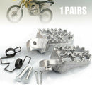 New Pit Bike Aluminium Foot Pegs Peg For Motor KLX TTR CRF XR YPW50 TW200 PW80 U