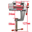 1pcs Mini Vise Aluminum Alloy Craft Table Jewelry Clamp Light Tables Repair Tool