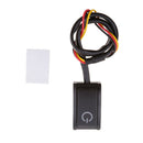 12V 200mA Automotive Plastic Push Button Mini Switch Light Lamp Control
