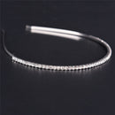 Crystal Rhinestone Headband Hairband Head Wear Elastic Brightness Accessories JR