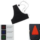 USB Electric Heating Pad 3 Gear Adjustable Thermal Clothing Heated Vest Warm
