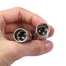 Dual XLR Male to Dual RCA Male Patch Cable - 2-XLRM to 2-RCA Audio Cord 1.8M