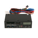 5.25'' inch USB 3.0 Hub Dashboard Media Front Panel Audio ESATA SATA Card Reader