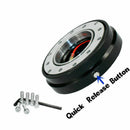 Universal Car Auto Steering Wheel Quick Release Hub Adapter Snap Off Boss