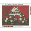 5D DIY Full Drill Diamond Painting Rose Cross Stitch Embroidery Craft Kits