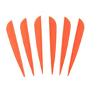 Arrows Vanes 4 Inch Plastic Feather Fletching for DIY Archery Arrows 50 Pac C4X2