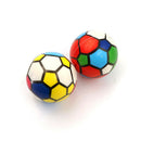 1PC Stress Relief Vent Ball Colorful Mini Football Squeeze Foam Ball Kids Toys Z