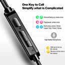 Wired Headphone Headsets Earbuds Noise Isolating In-The-Ear-Headphones For