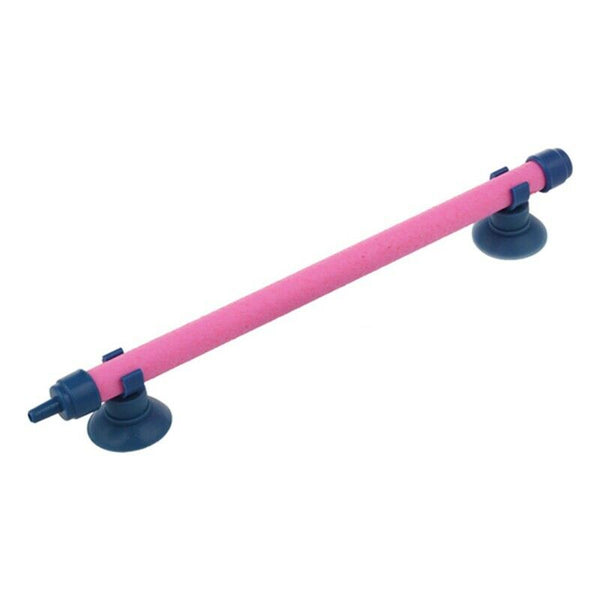Fish Tank Aquarium Air Stone Bubble Wall Tube Airstone, 7-Inch, Pink