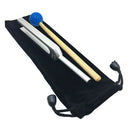 Durable Aluminum Alloy 528Hz Tuning Fork W/ Mallet Set For Meditation Prayer