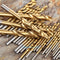 99PCS HSS Twist Drill Bit Set Titanium Coated Home Metal Drilling Tool 1.5-10mm