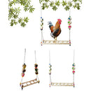 Chicken Ladder Perch Stand Chicken Hens Large Birds Finches Budgie Ladder-A