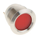 Universal Car Motorcycle 12V 19mm Dash Panel Indicator Light with Wrie Leads Red