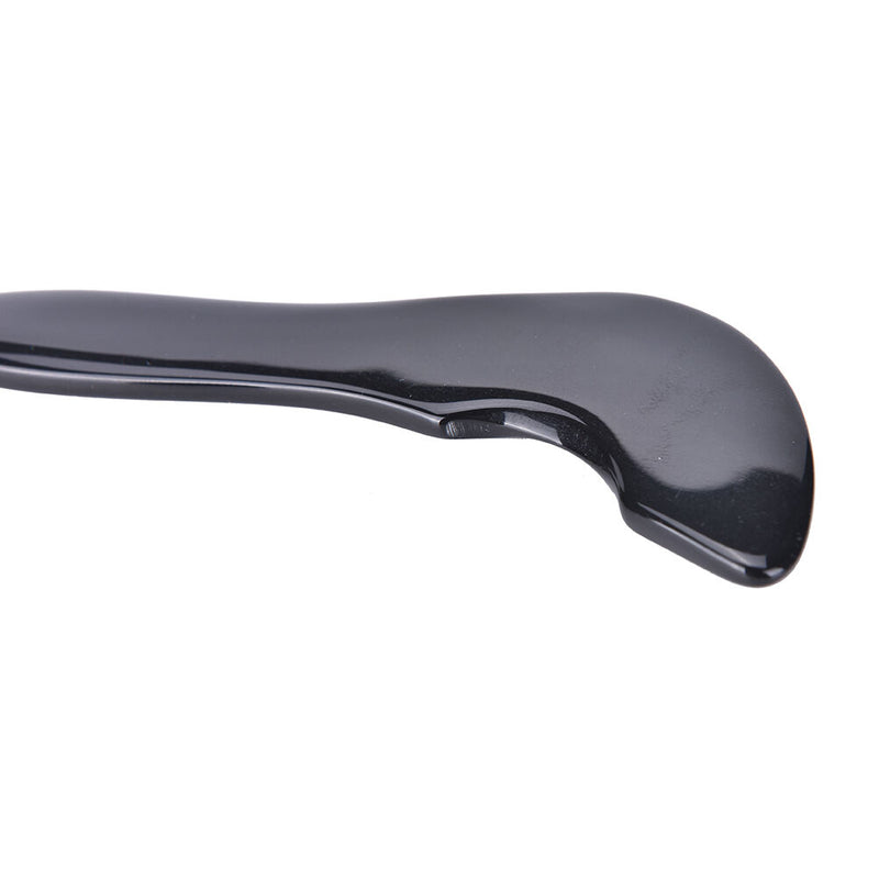 Natural Black Obsidian Stone Skin Care Facial Full Body Massager Beauty Tools BX