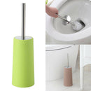 Toilet Brush Long Handle Bathroom Bowl Scrub Cleaning Brush Green
