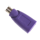 2x PS2 PS/2 Male to USB A Femael Jack Keyboard Mouse PC Adapter Plug ConverterM&
