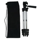 Flexible Travel Pan Head Tripod w/ Phone Clip U-Clip for DV SLR DSLR Camera