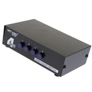 1 to 4 Port RCA Video Audio AV Switcher Selector 4-Way TV DVD Splitter Box -
