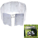 9 Plate Foldable Burner Windshield Outdoor Camping Cooking Gas Stove Wind-Shi Gw