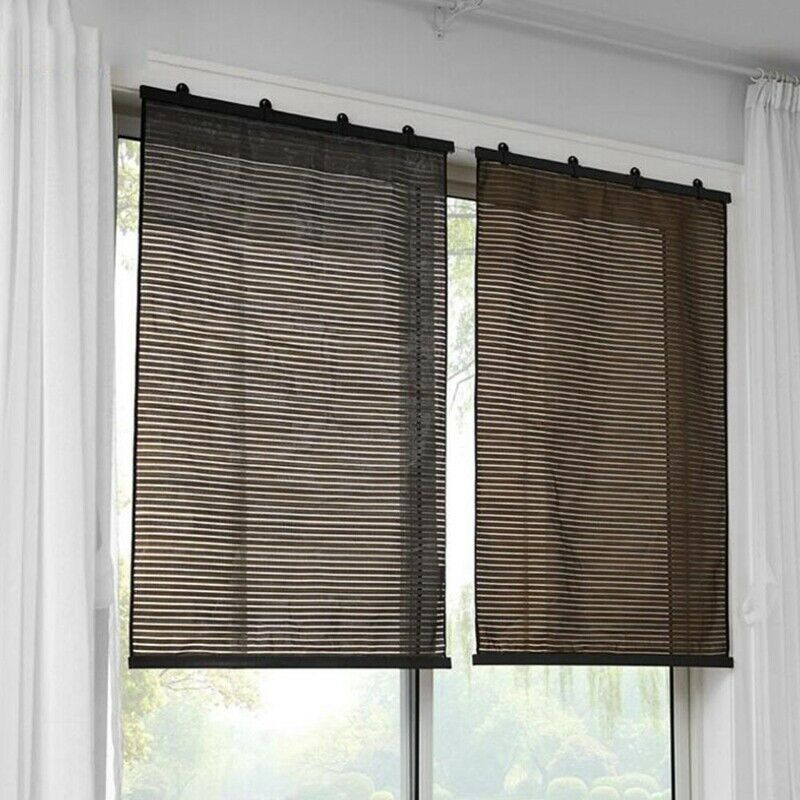 Window Curtains 1pcs Home Decor Portable Curling Bedroom Car Durable Sunscr E1C3