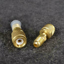 5/16" SAE Female to 1/4" Male For R410a R22 Gauge A N5Z8 Vacuum Adapto Hose