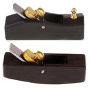 2pcs Wooden Flat Curved Sole Skiver Plane Safety Skife Cutter Convex Tools