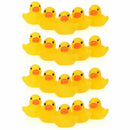 20Pcs Lots Yellow Baby Children Bath Toys Cute Rubber Squeaky Duck Ducky R3T3