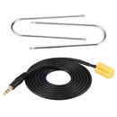 3.5MM Jack To ISO 6Pin Connector Aux Cable For Fiat Grande Punto Alfa RomeoP3C