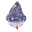 3pcs Snowman Balls Smiling with Hat Christmas Tree Decorative Home Decor