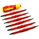 7X Insulated Electrical Screwdriver Magnetic Multi Screw Head Repair Han KVC