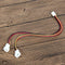 5Pcs 12V 3 Pin Female to 2/3 Pin Male PC Fan Power Splitter Extension Cable