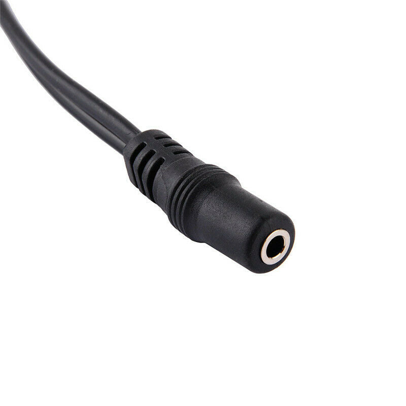 1x Stereo Audio PC TV Aux Cable Lead 3.5 mm Jack Female to 2x Male Phono Socket