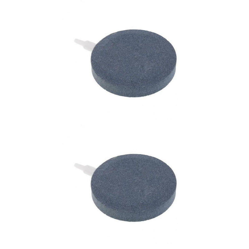 2 Pcs Aquarium Pond Pump Hydroponics Diffuser Fish Tank Air Stone