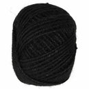 50m String Jute Rope for Crafts Scrapbooking Gardening - Black
