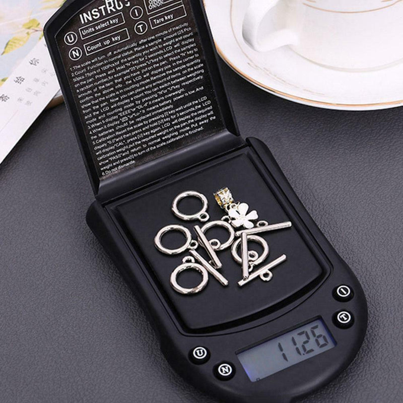 200gx0.01g Mini Pocket Size Precise Electronic Diamond Jewelry Scale A